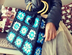 Borsa La Milanesa blue