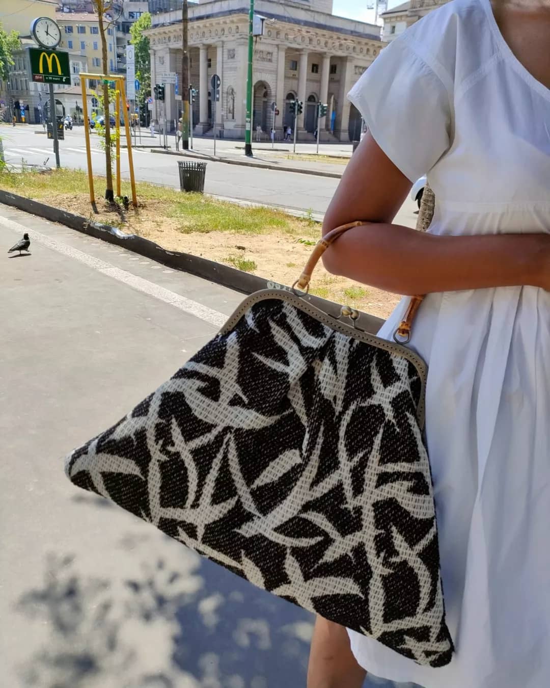 Borse artigianali a Milano, modello Angel